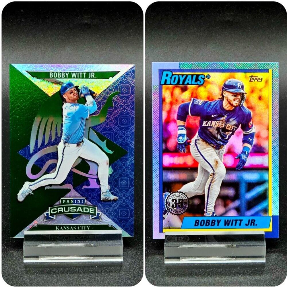 Bobby Witt Jr. Topps 35th Crusade Green 188/249 Kansas City Royals Star